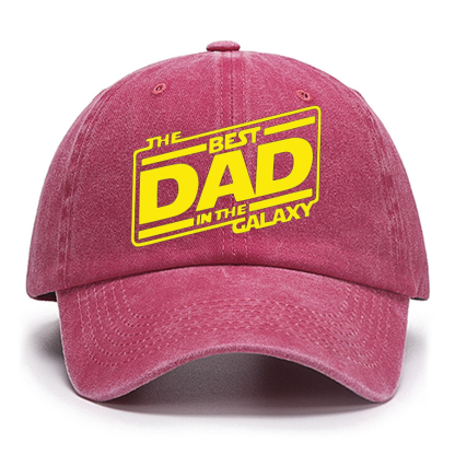 The Best Dad In The Galaxy Dad Cotton Hat