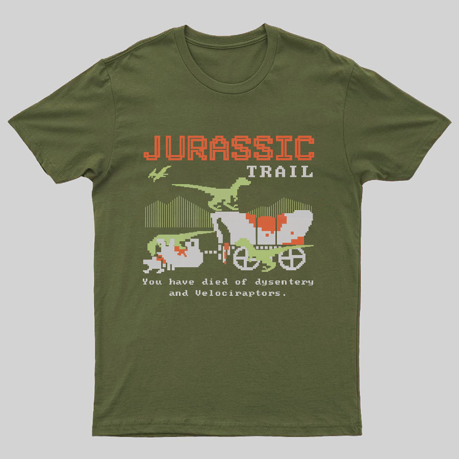 Jurassic Trail Geeky T-Shirt
