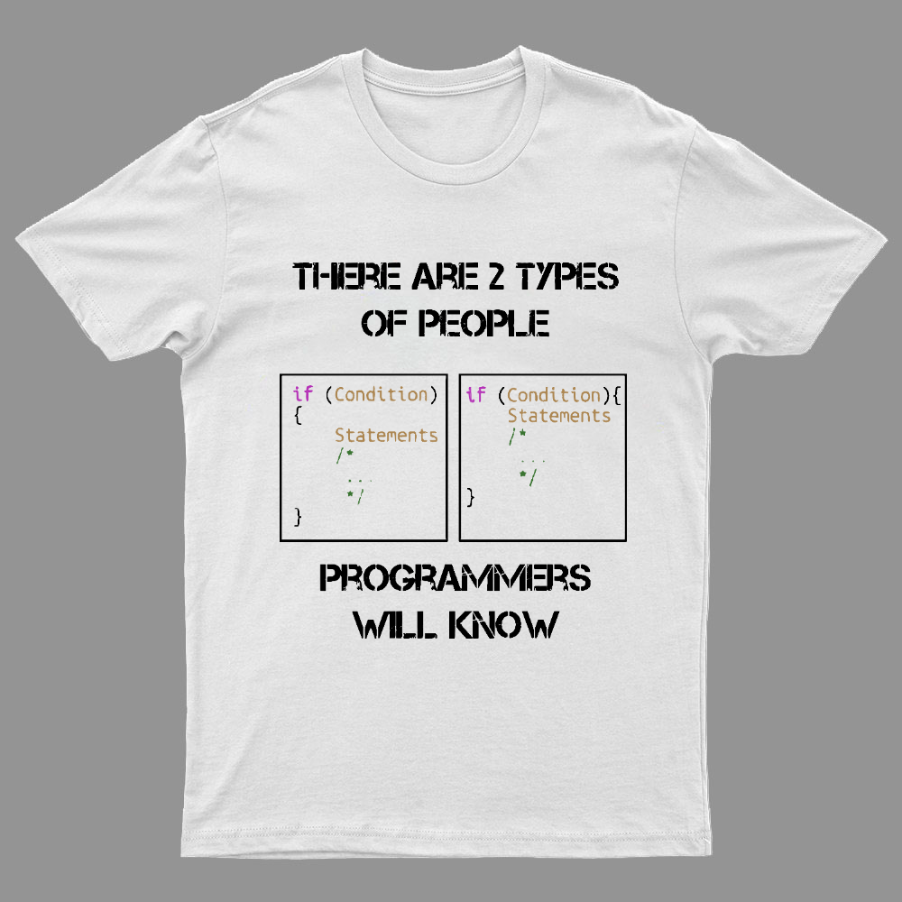 Programmer Will Know Geeky T-Shirt