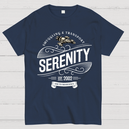 Serenity Smuggling and Transport Nerdy T-Shirt
