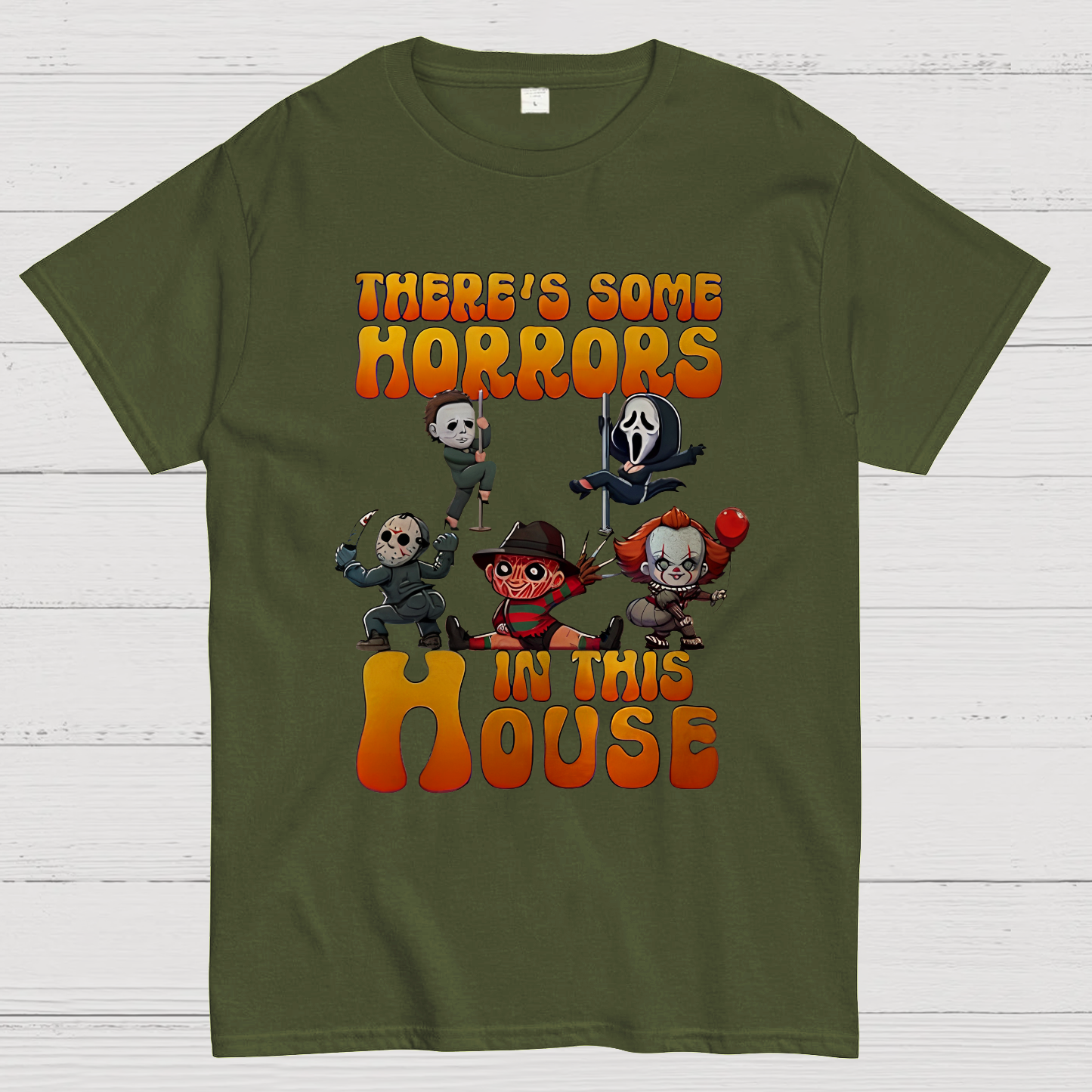 Horror Movie Halloween Geek T-Shirt