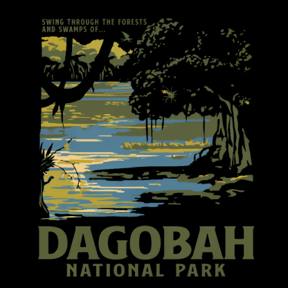 Dagobah National Park Geeky T-Shirt