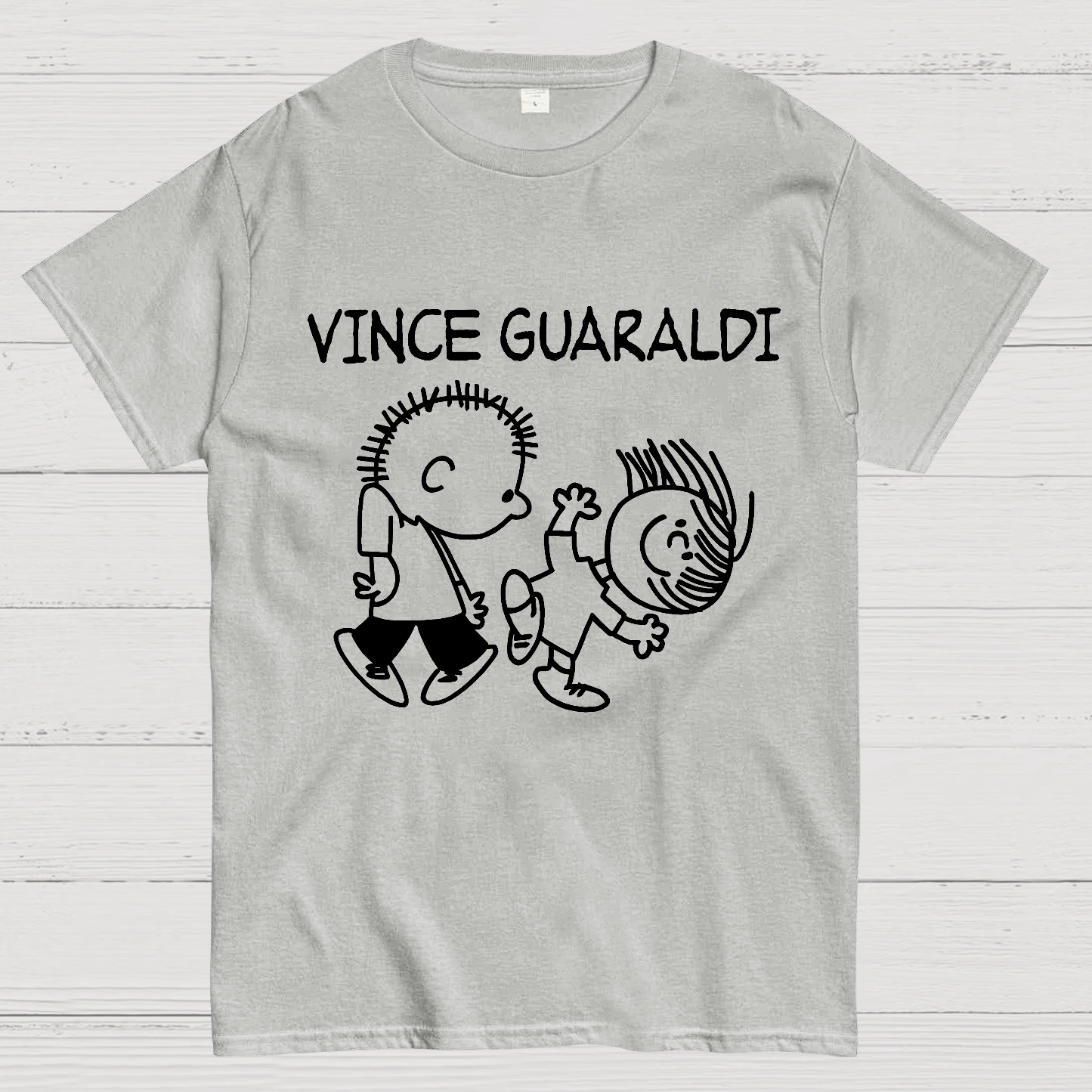 VINCE GUARALDI Geek T-Shirt