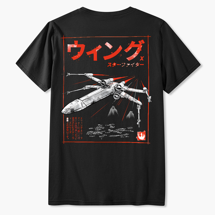 X-Wing Sumi-E Geek T-Shirt