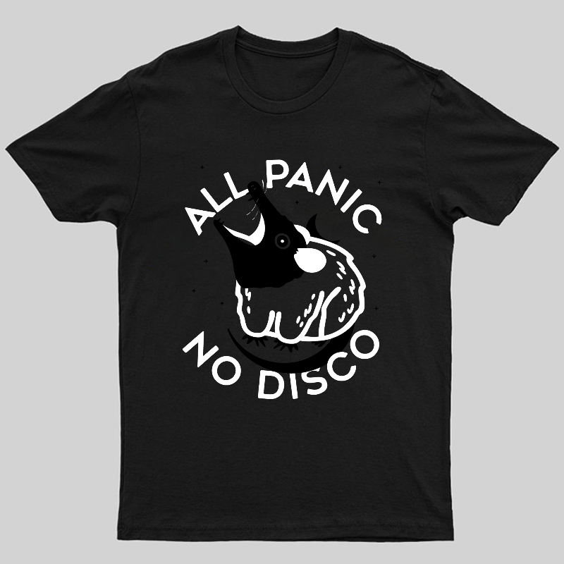 All Panic No Disco T-Shirt
