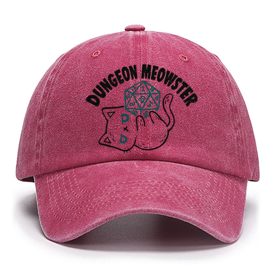 The Dungeon Meowster Geek Cotton Hat
