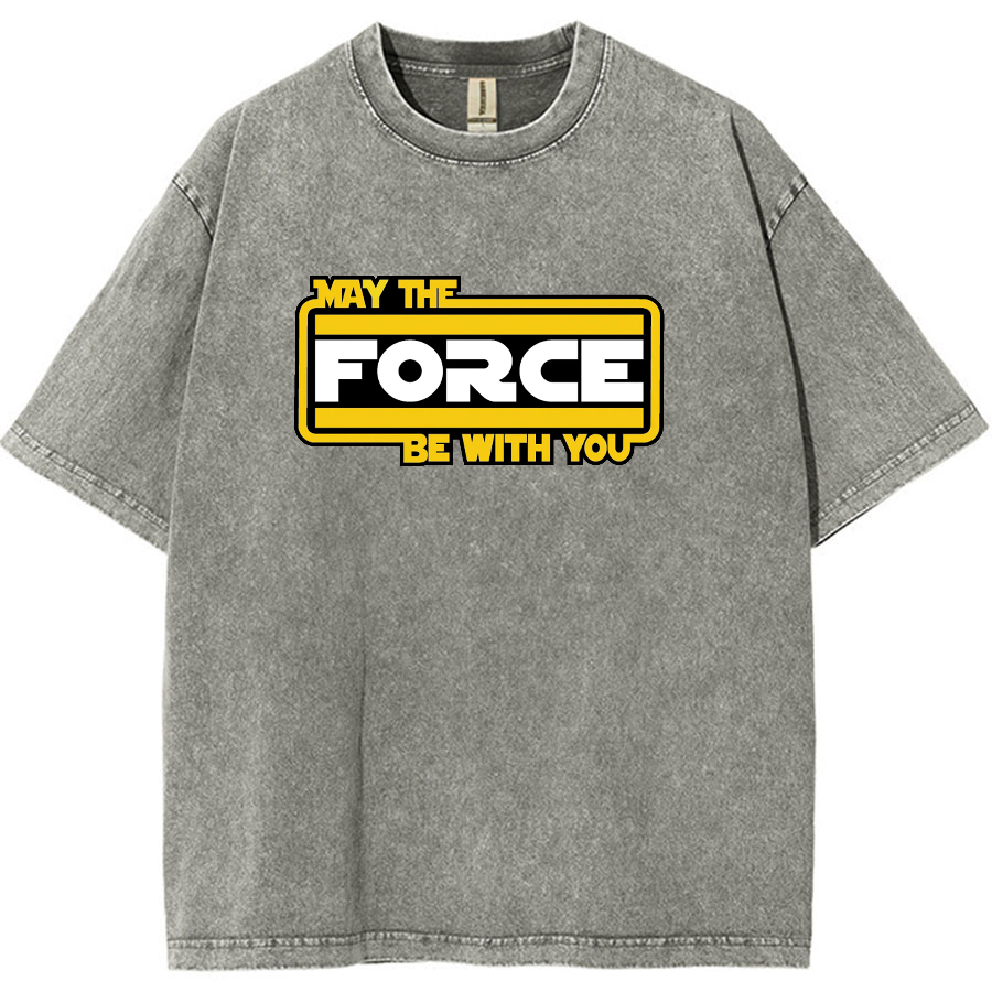 May The Force Be With You Vintage Distressed T-shirt
