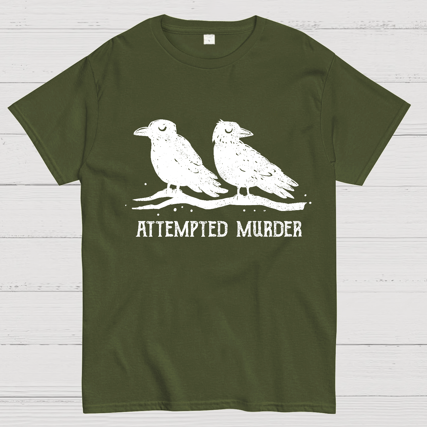 Attempted Murder Geeky T-Shirt