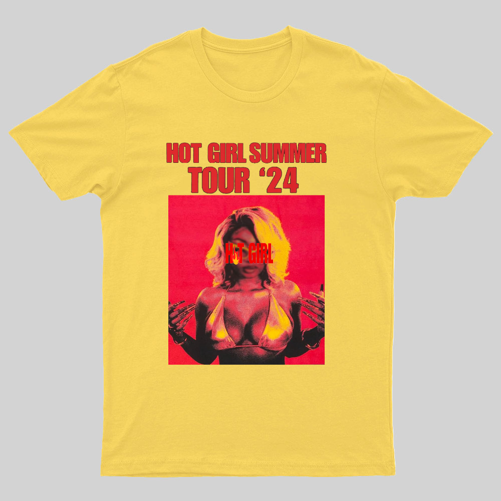 Hot Girl Summer Tour 2024 Megan Print T-Shirt