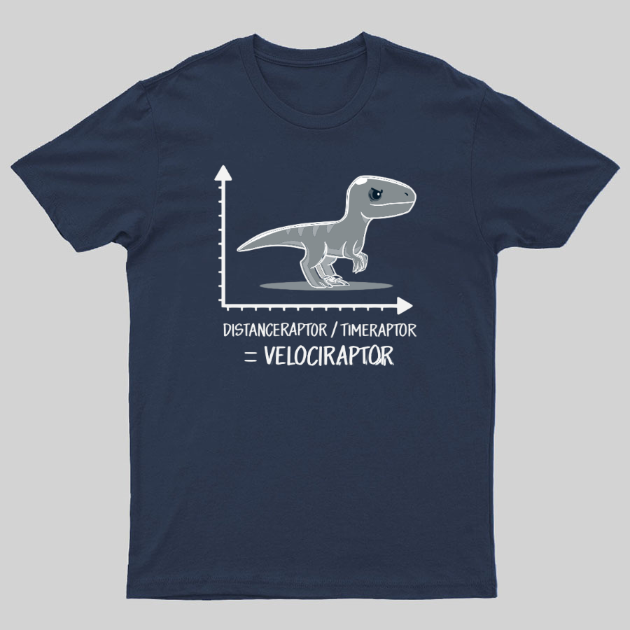 Velociraptor Geeky T-Shirt