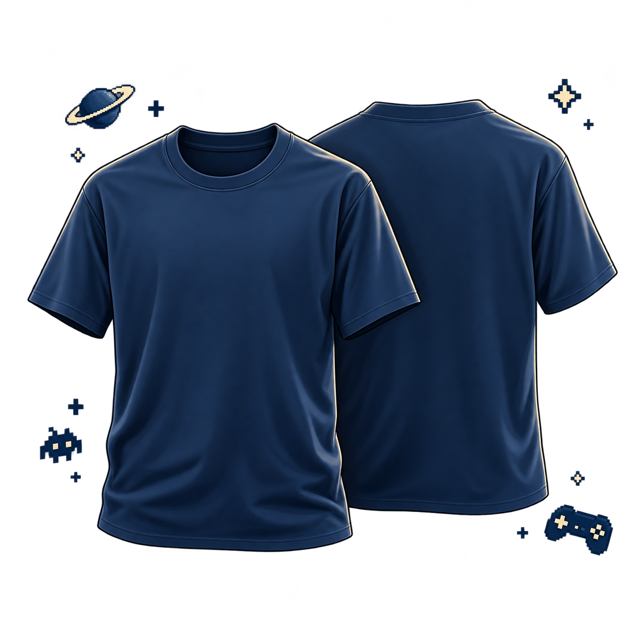 Front And Back Printing T-Shirt