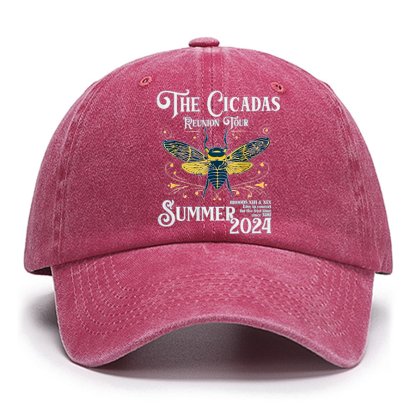 The Cicadas Reunion Tour Summer 2024 Cotton Hat