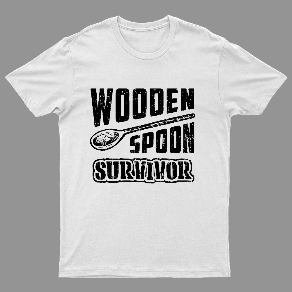 Wooden Spoon Survivor Geeky T-Shirt