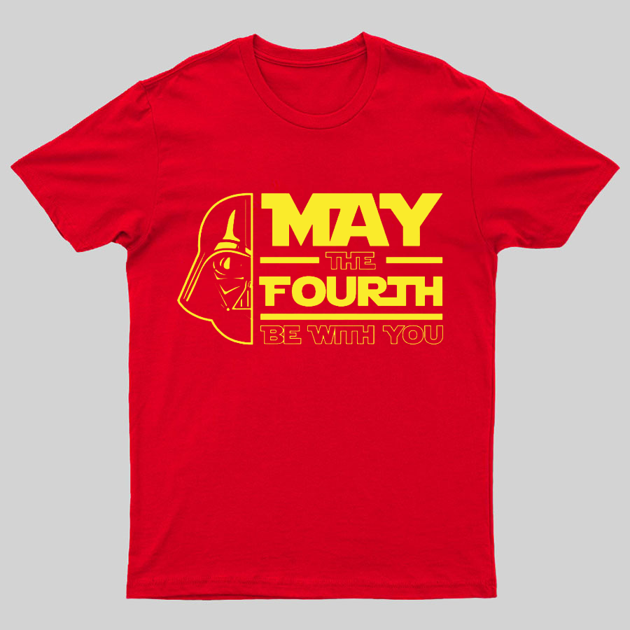 May The 4th Be With You Geeky T-Shirt