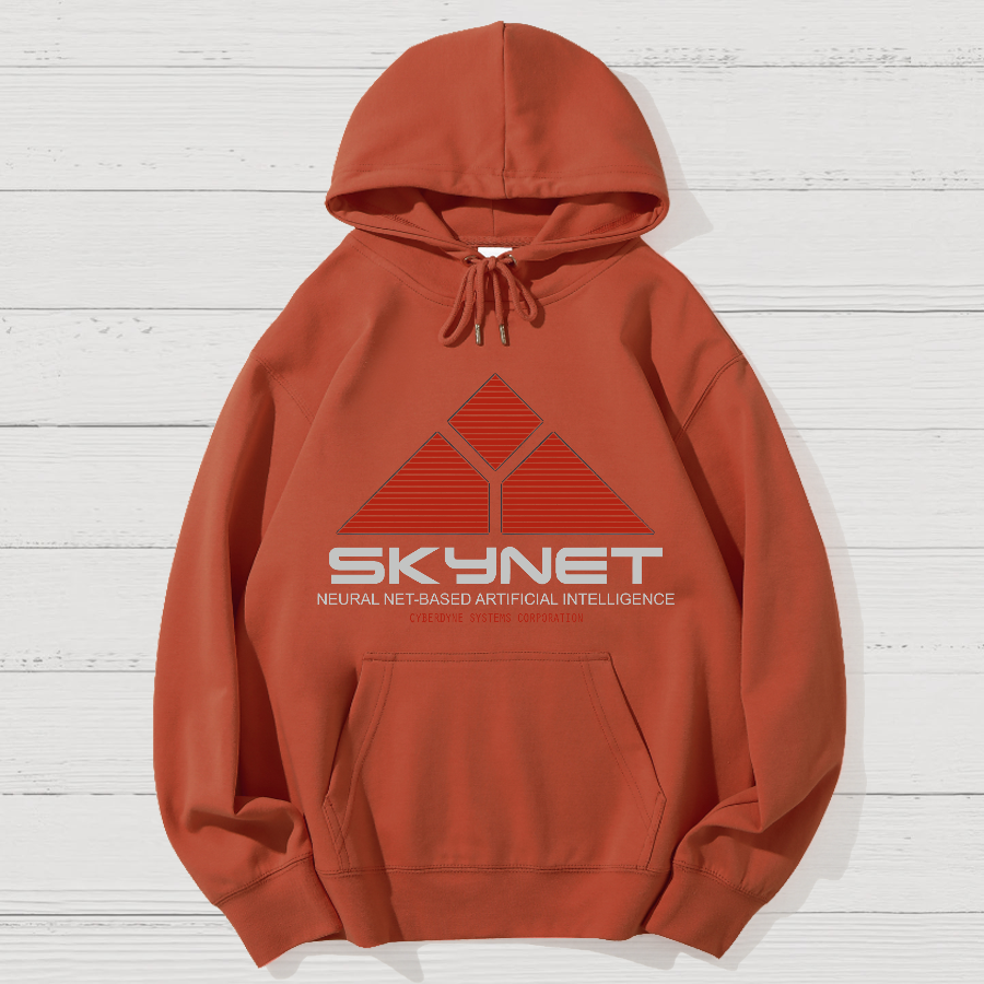 Skynet The Terminator Geek Cotton Hoodie
