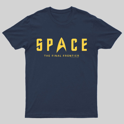 SPACE The Final Frontier Geeky T-Shirt
