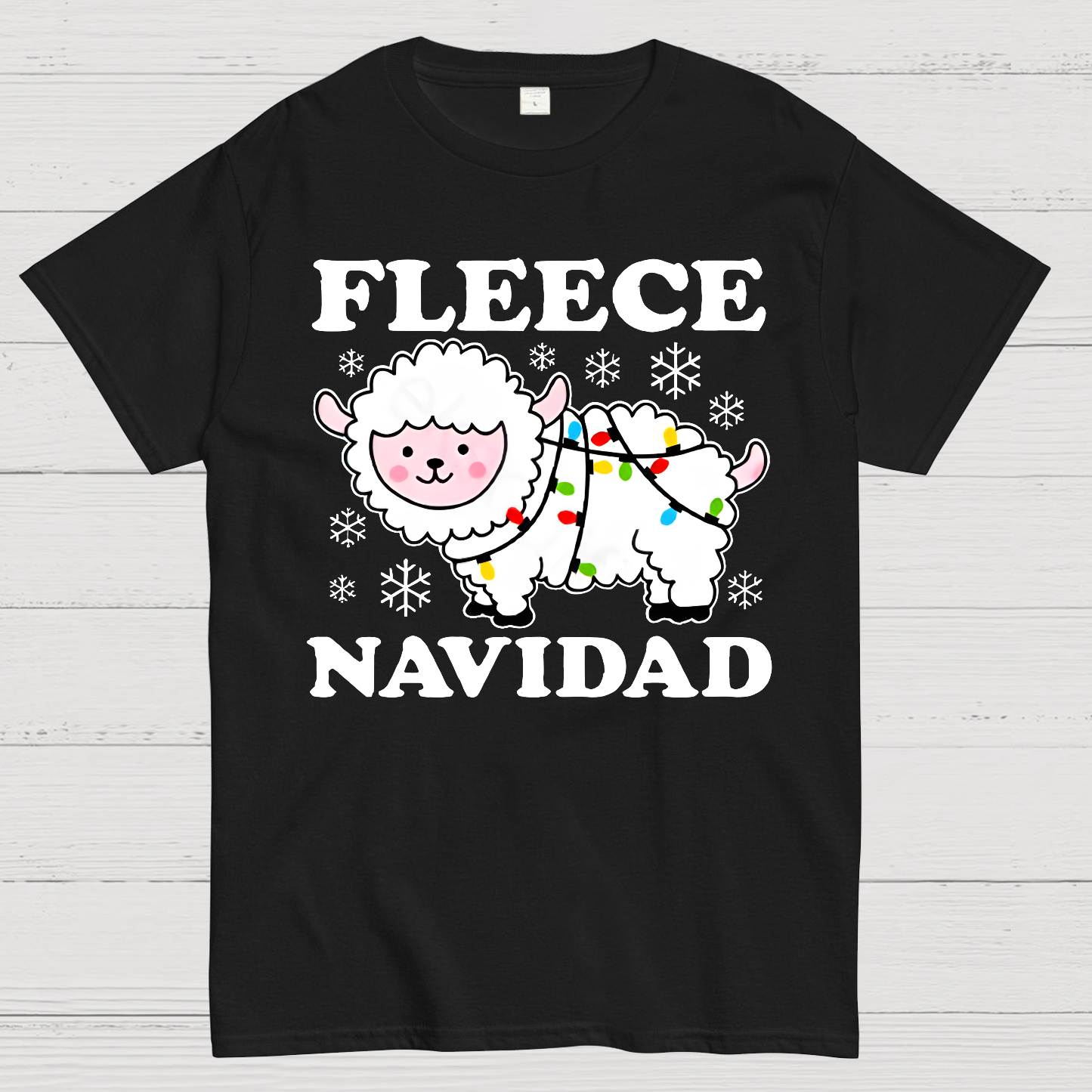 Fleece Navidad Geek T-Shirt