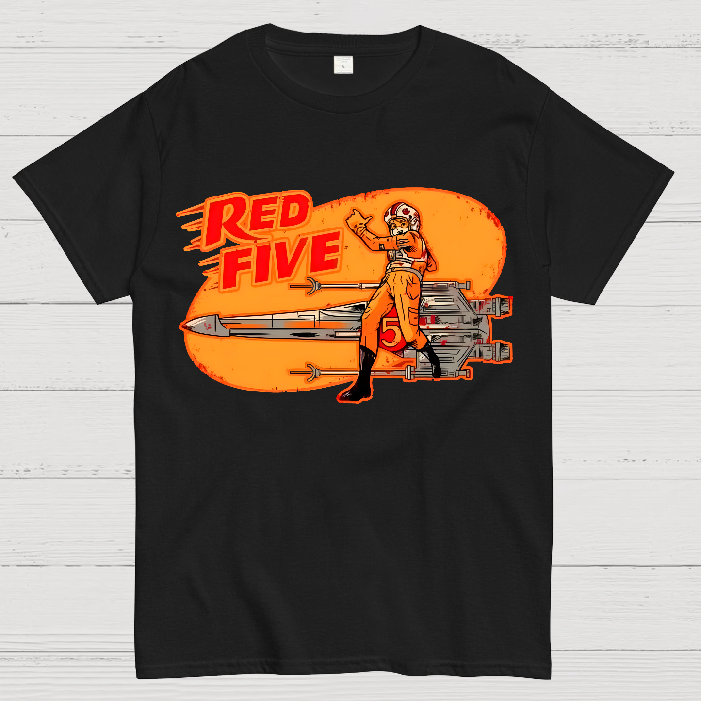 Red Five Stand by Geek T-Shirt
