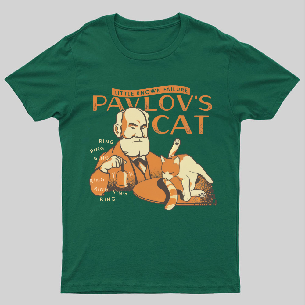 Pavlov‘s Cat Geeky T-Shirt