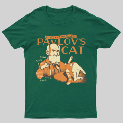 Pavlov‘s Cat Geeky T-Shirt