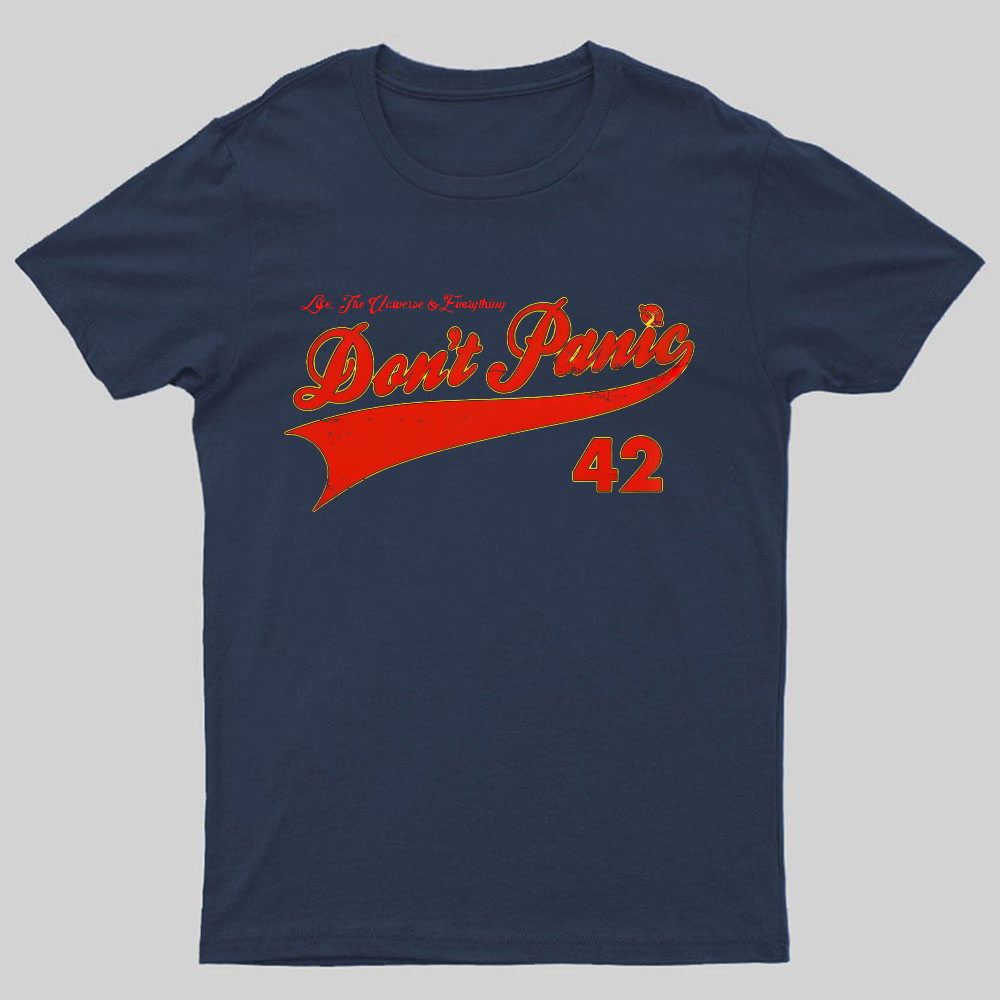 Dont Panic Geeky T-Shirt