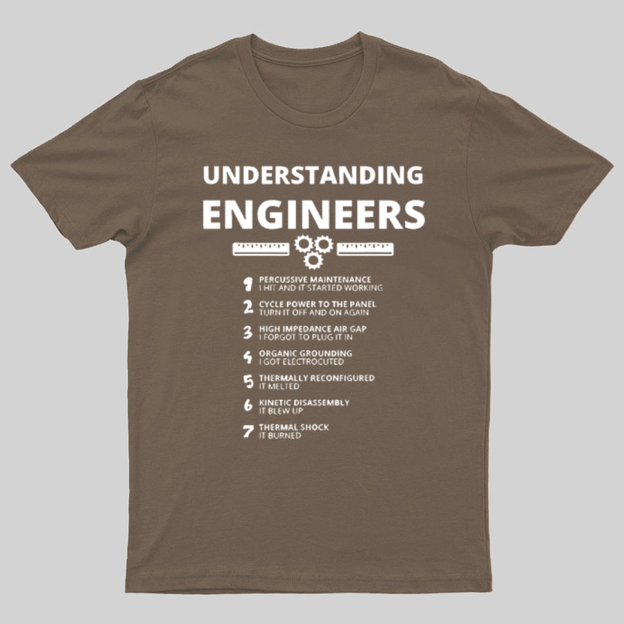 Understanding Engineers Geeky T-Shirt