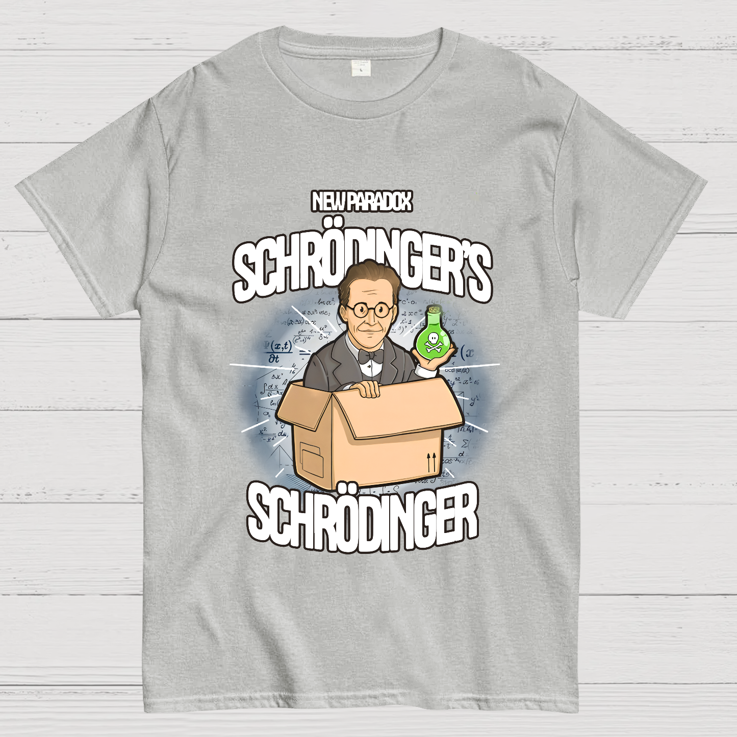 Schrödinger's Schrödinger Geek T-Shirt
