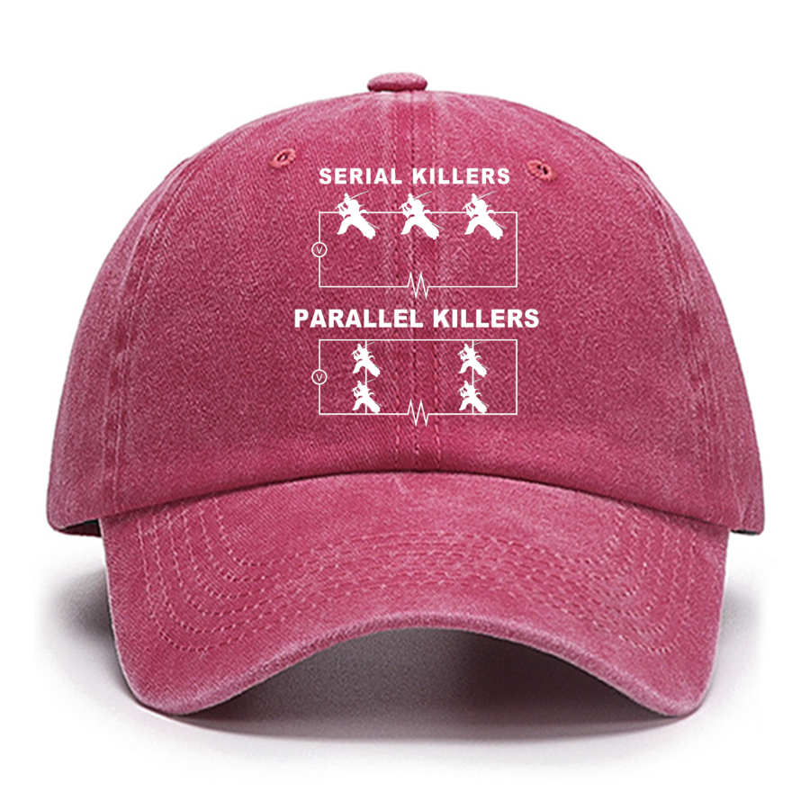 Serial Killers VS Parallel Killers Circuit Diagram Geek Science Cotton Hat