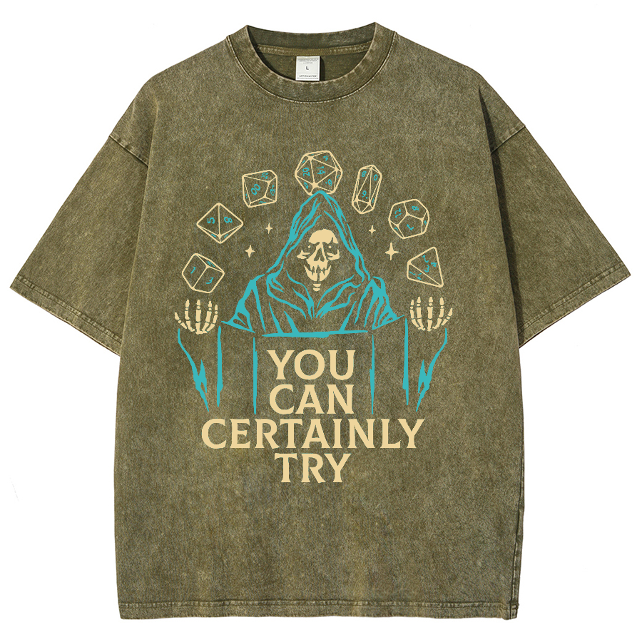 You Can Certainly Try Vintage Distressed T-shirt