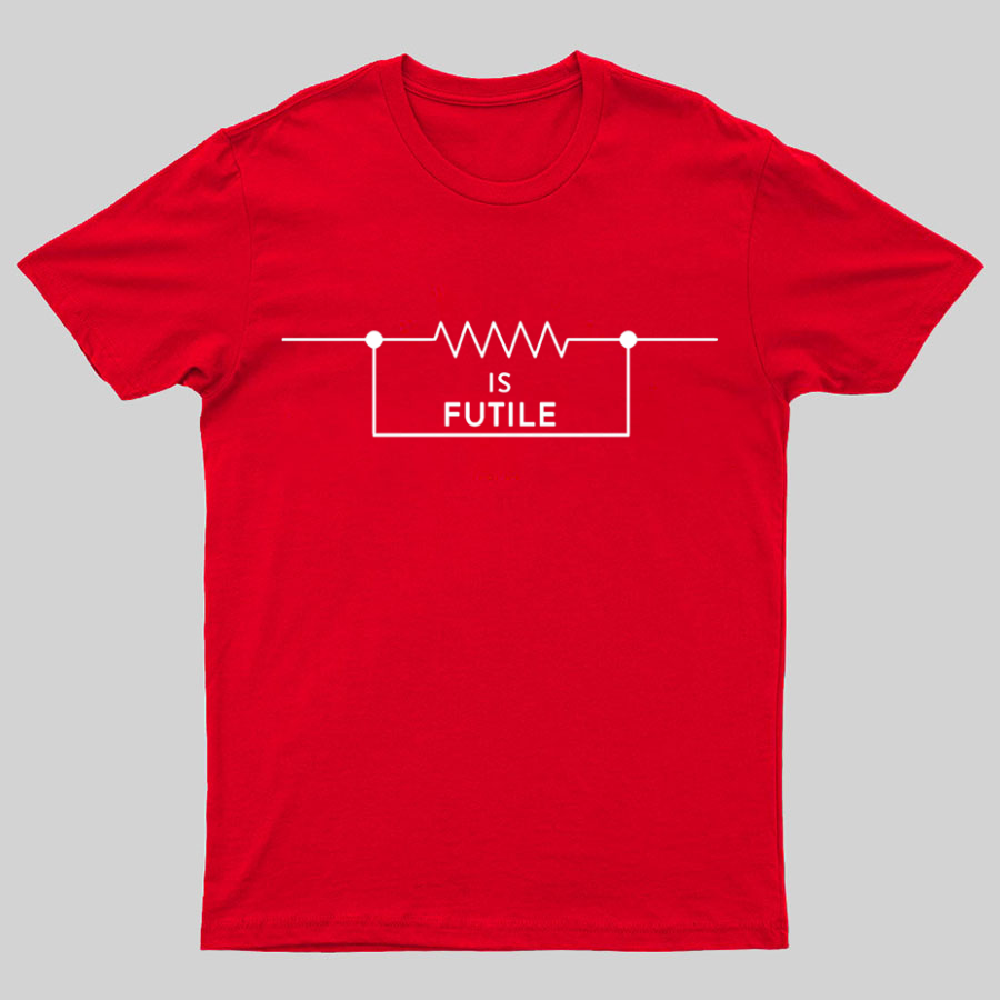 Funny Engineer Resistor Geek Science T-shirt