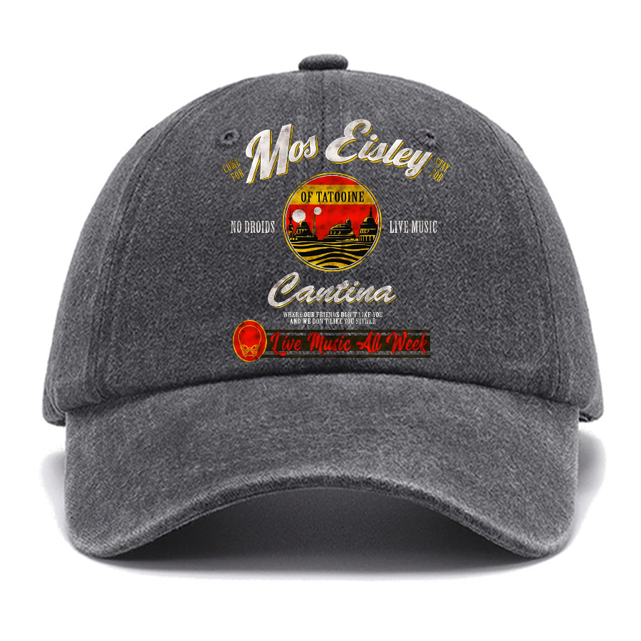 Mos Eisley Cantina Tatooine Graphic Star Wars Cotton Hat