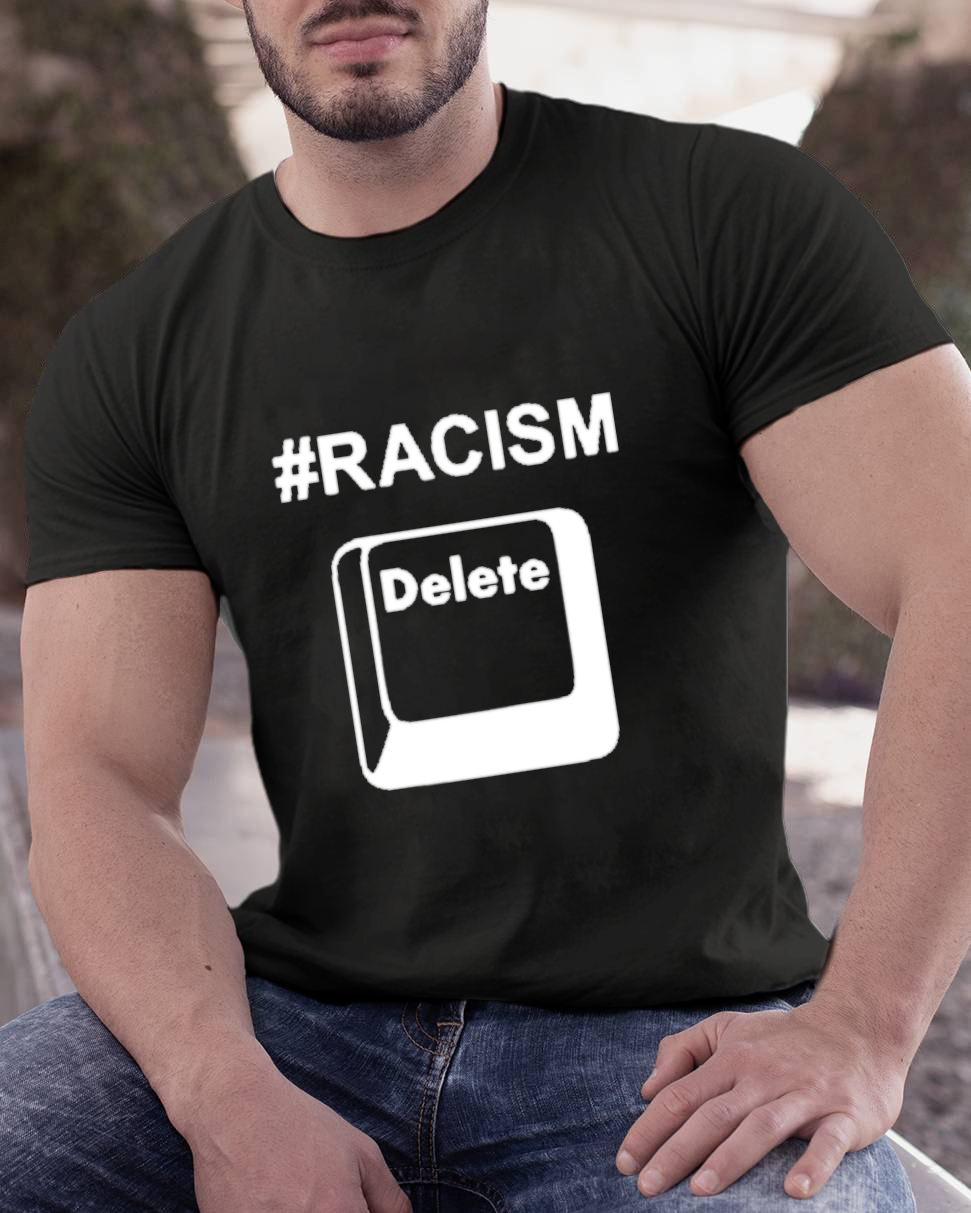 Delete Racism Now Geeky T-Shirt