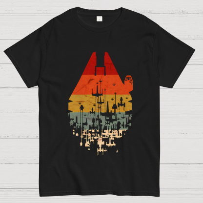 Retro Battleship Geeky T-Shirt
