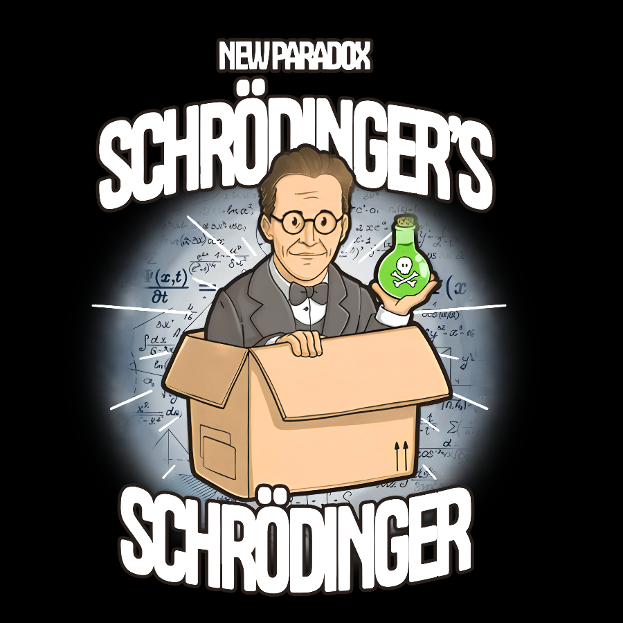 Schrödinger's Schrödinger Geek T-Shirt