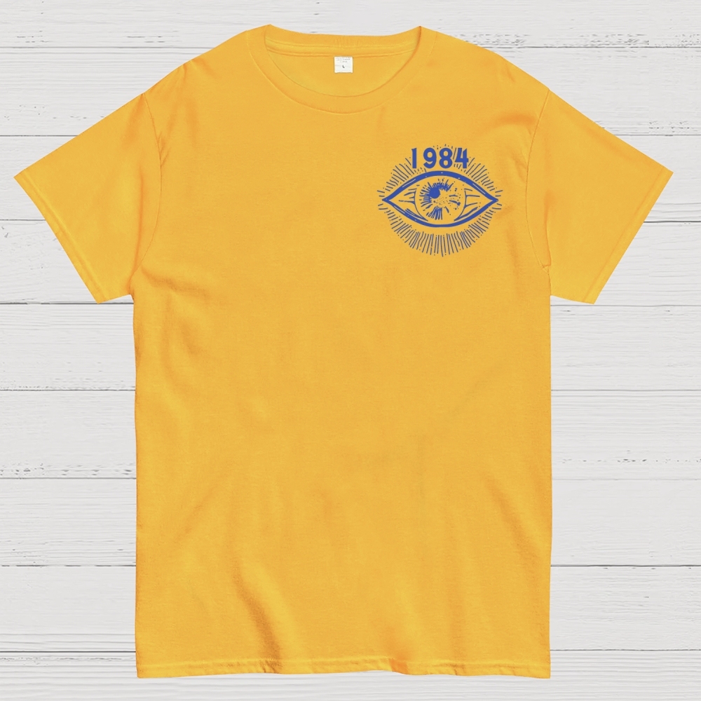 1984 Orwell Front And Back Printing Geek T-Shirt