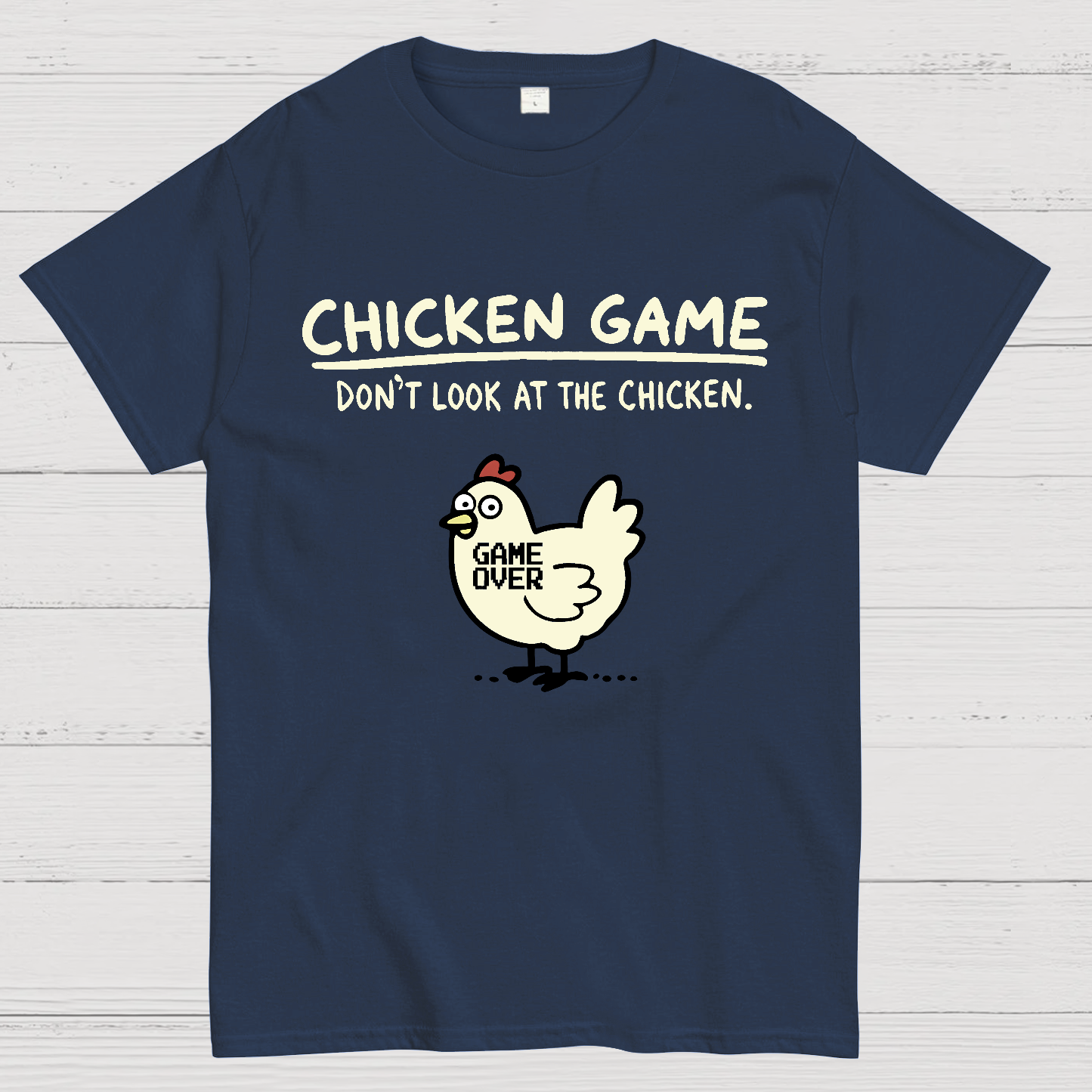 Chicken Game Geeky T-Shirt