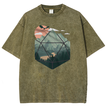 Dungeons and Dragons present Vintage Distressed T-shirt