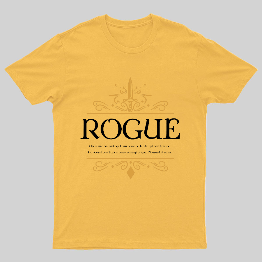 WoW Dungeons Crawler and Dragons Slayer Geeky T-Shirt