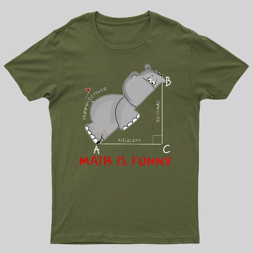 Math Is Funny Geeky T-Shirt