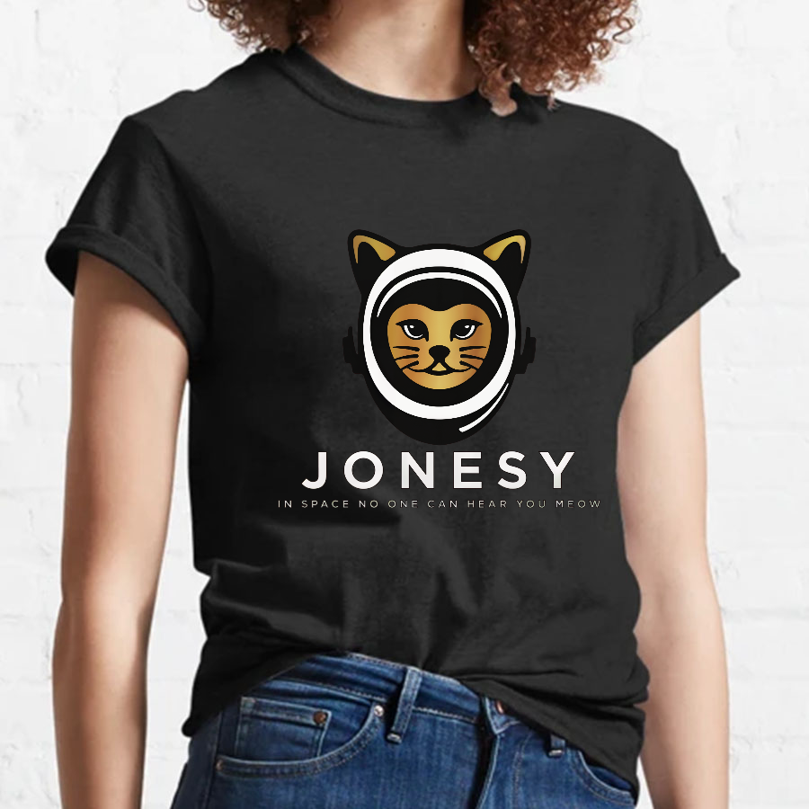 Jonesy In Space No One Can Hear You Meow Geeky T-Shirt