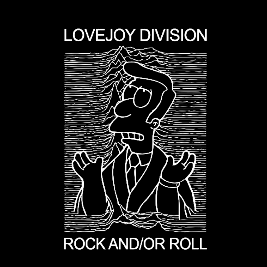 Lovejoy Division Rock And/Or Roll Geeky T-Shirt
