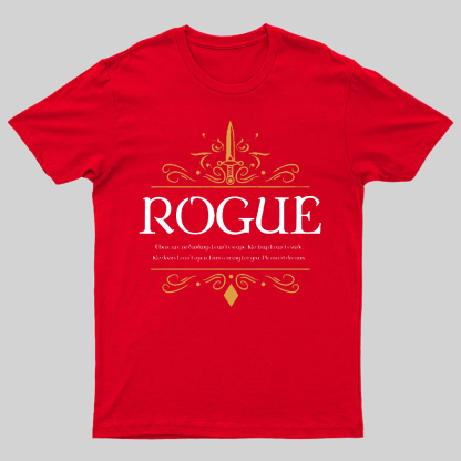 WoW Dungeons Crawler and Dragons Slayer Geeky T-Shirt