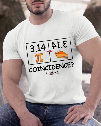 Pi Pie Math Professor Geeky T-Shirt