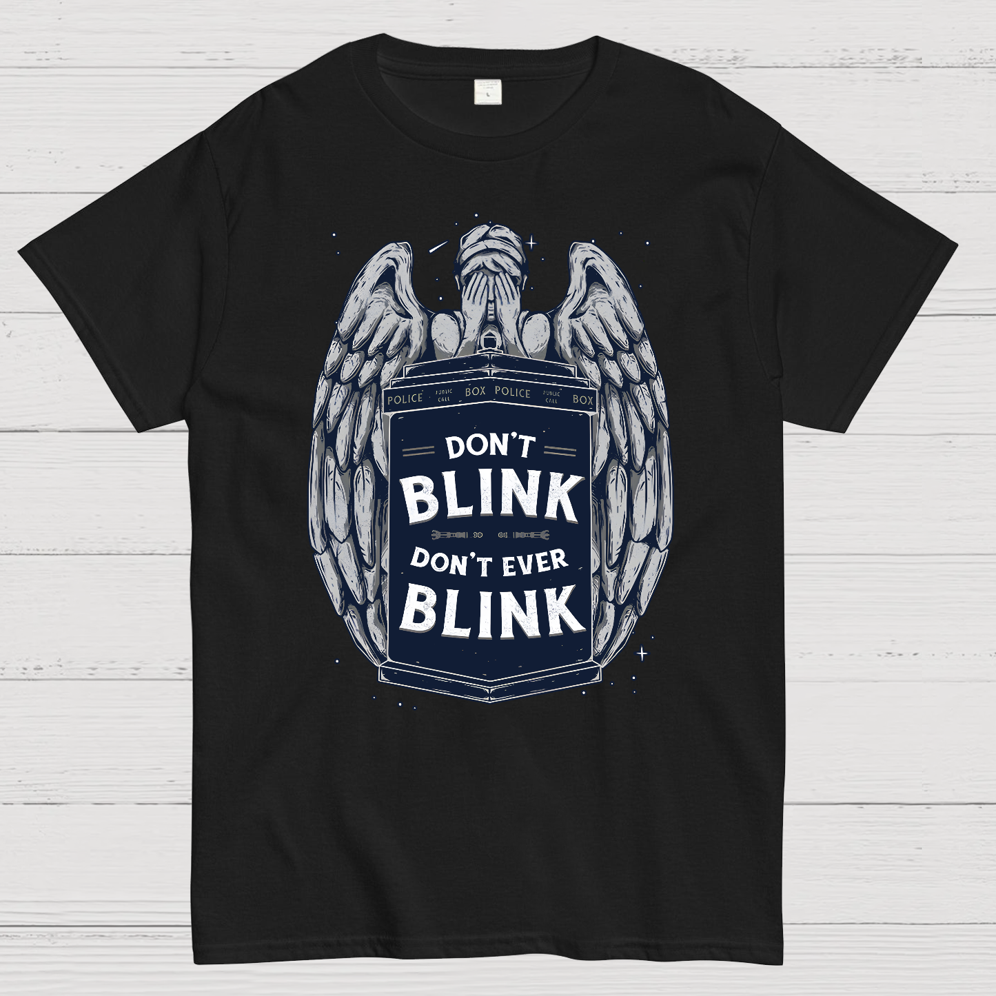 Doctor Who Don't Blink Geek T-Shirt