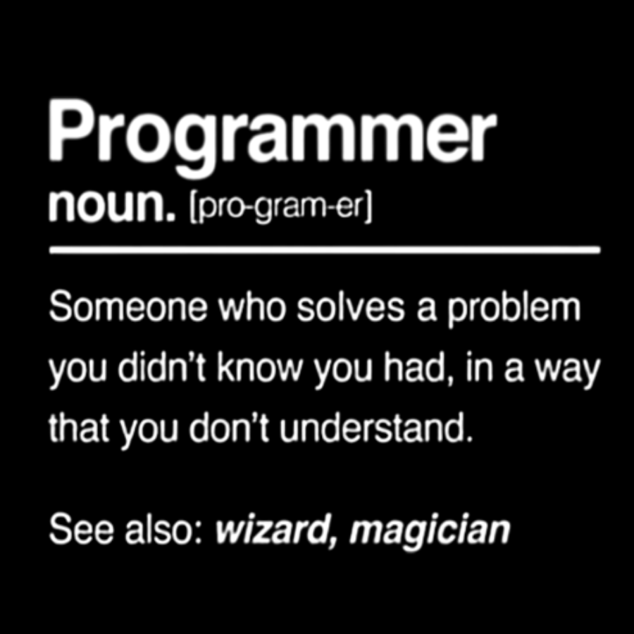 Programmer Noun Coding Nerd Shirt It Shirt Geeky T-Shirt