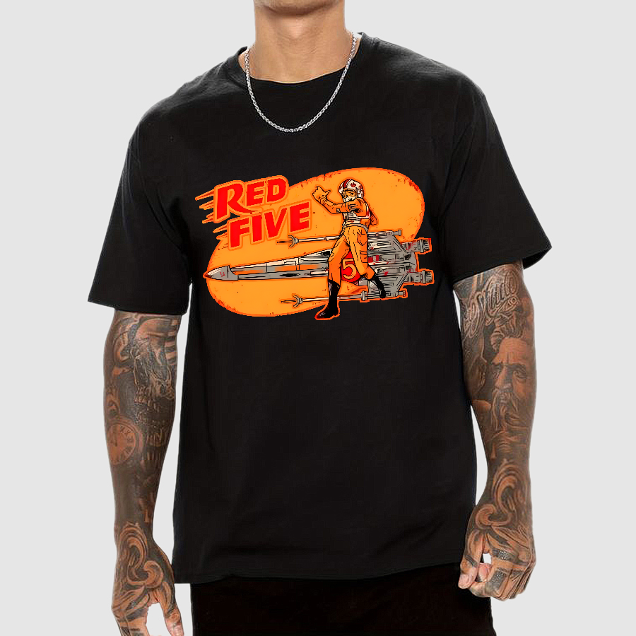 Red Five Stand by Geek T-Shirt