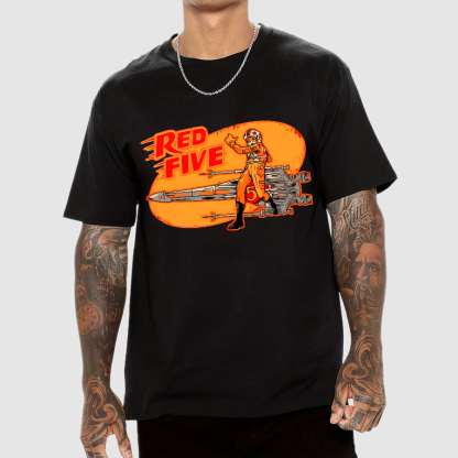 Red Five Stand by Geek T-Shirt