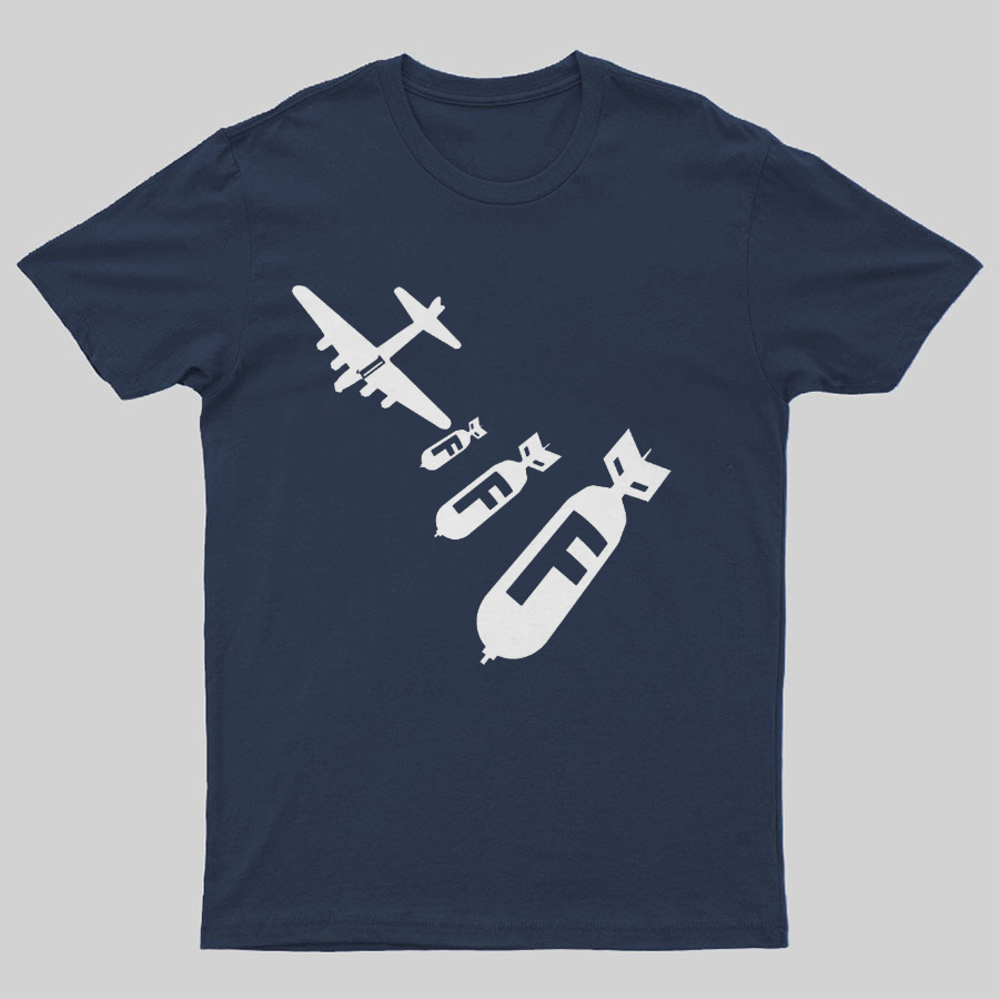 Funny - Dropping F Bombs Geeky T-Shirt