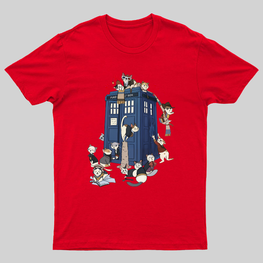 Doctor Cat Geeky T-Shirt