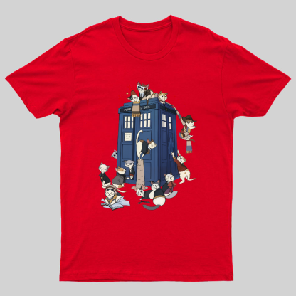 Doctor Cat Geeky T-Shirt